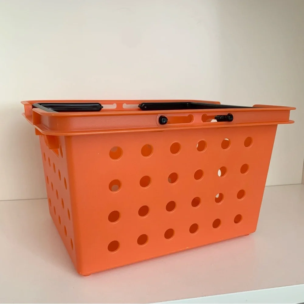 New vintage Orange bucket made in USA
